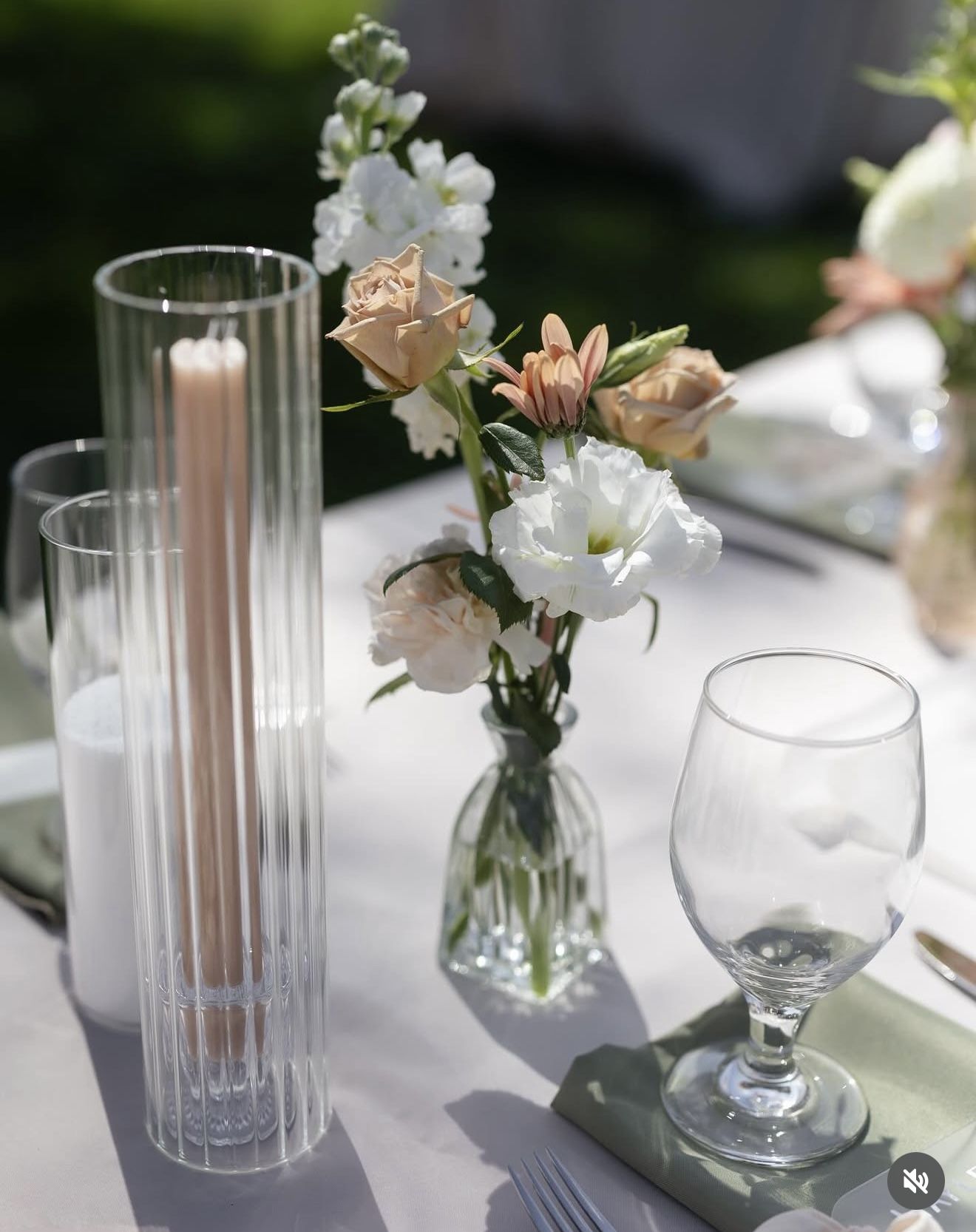 12inch Glass Hurricane Candle Sleeves