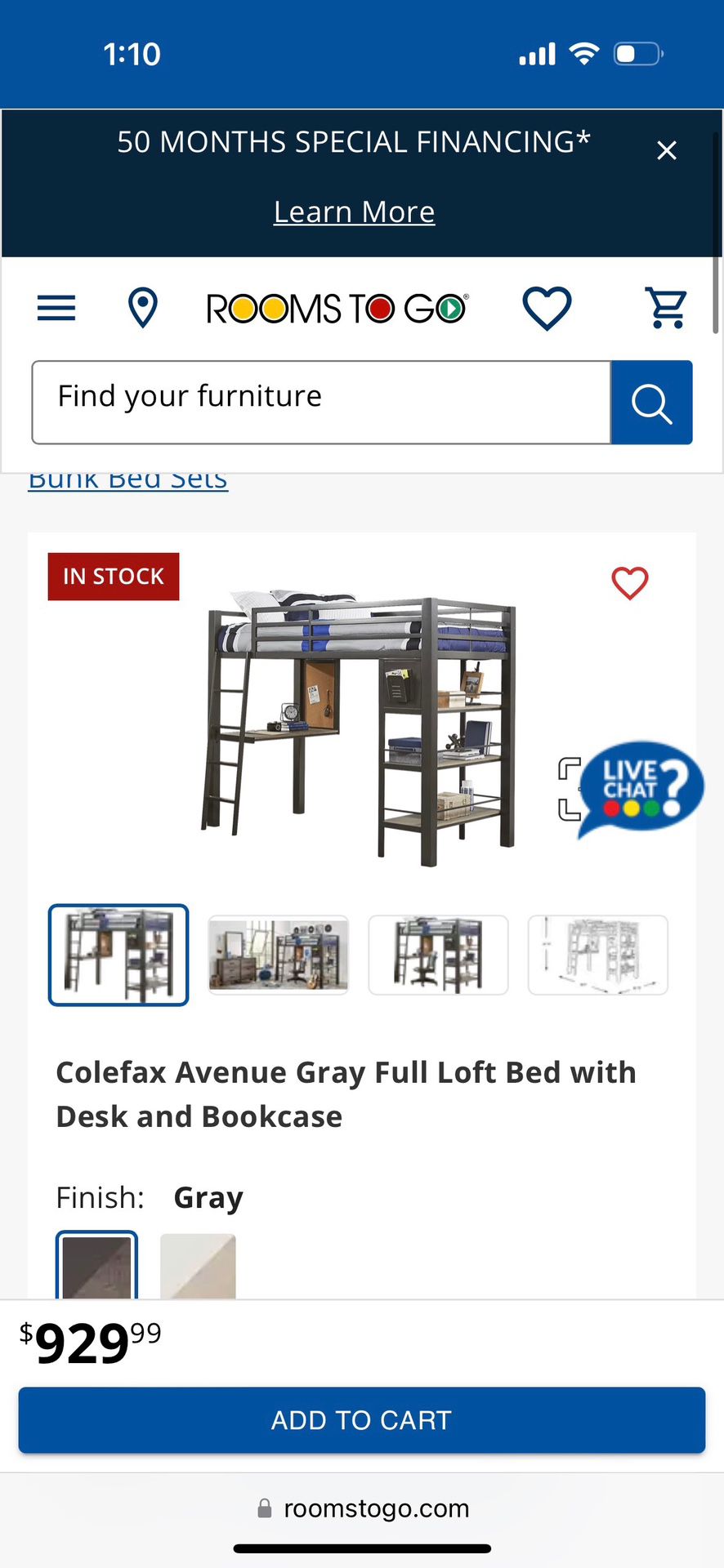 2 Full Size Loft Beds And Chair