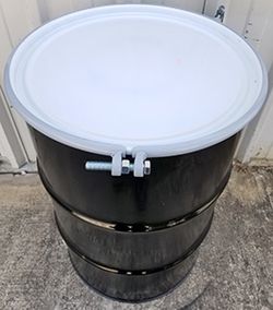 Metal Bolt Barrels Drums 55 Gallon Steel