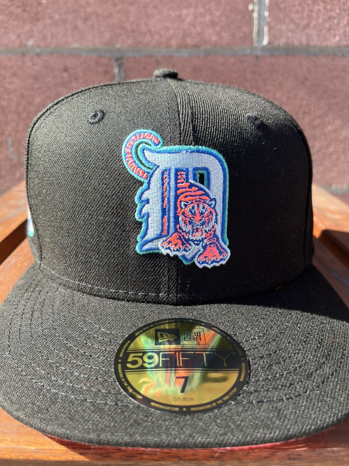 Detroit Tigers Aux Pack Big Sean Hat Club Exclusive Fitted Hat Size 7