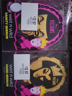 Disney Wet And Wild VILLAINS mirrors (2)