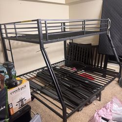 Queen Over King Bunk Bed