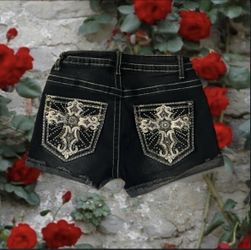 Bamboo Y2K Miss me style shorts