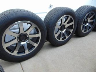 Near New 20X9 MB Legacy Rims & 275 55 20 Cooper HTPII Tires 6X135 FORD F150 EXPEDITION