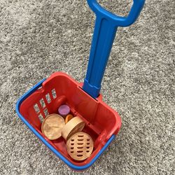 Kids Shopping Cart With Collapsible Handle
