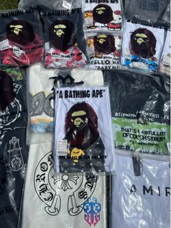 Bape x mcm shirt size small, brand new.