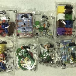 * Rare 2018 Super Mario McDonald’s toys 1-8 full set
