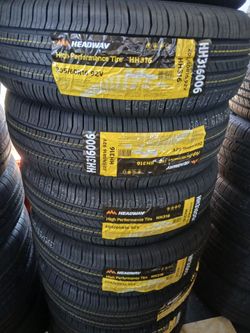 Tengo un set de llantas nuevas 205 60 16 de la marca headway