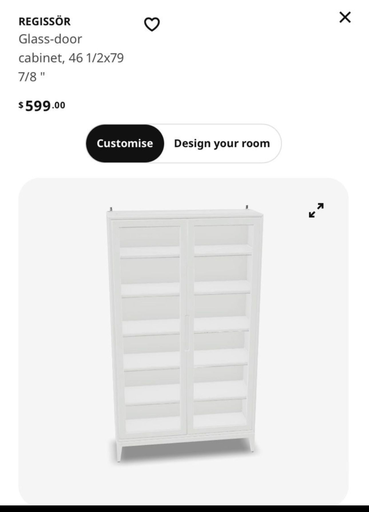 SYVDE Cabinet with glass doors - IKEAPEDIA From IKEA Glass-door