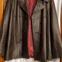 Avanti New York Genuine Leather Jacket  (L) 