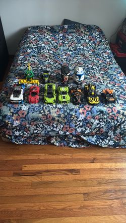 Assembled Legos With Manuals