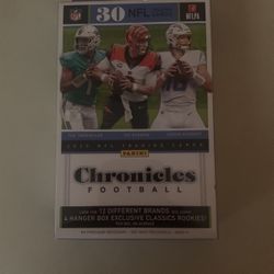 Hanger Box Nfl Football Cards Panini 30 Cards Total 