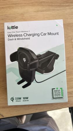 Wireless charging car mount – and windshield
