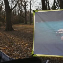 New Packable Projector Screen