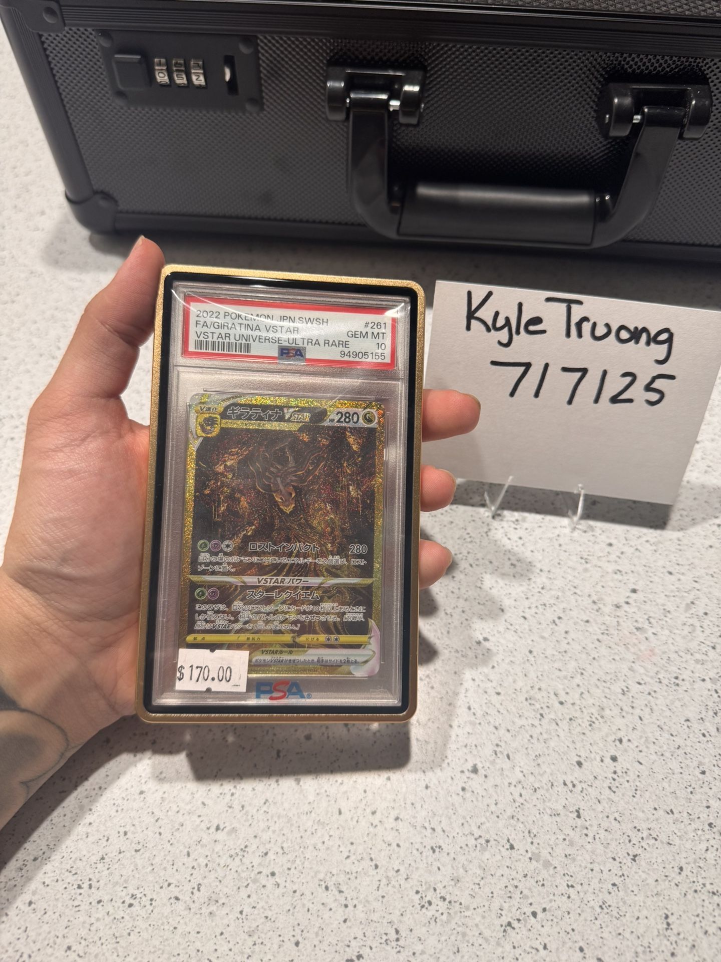 Giratina Vstar Japanese PSA 10