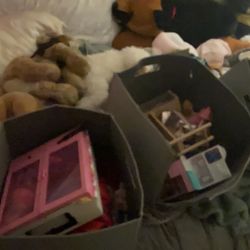 2 Box’s Of Fun Barbie Toys For Kids 