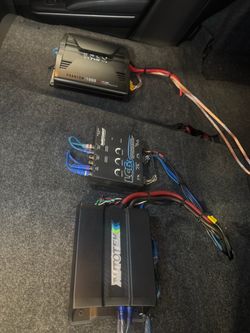 Car Audio amps and abcenters