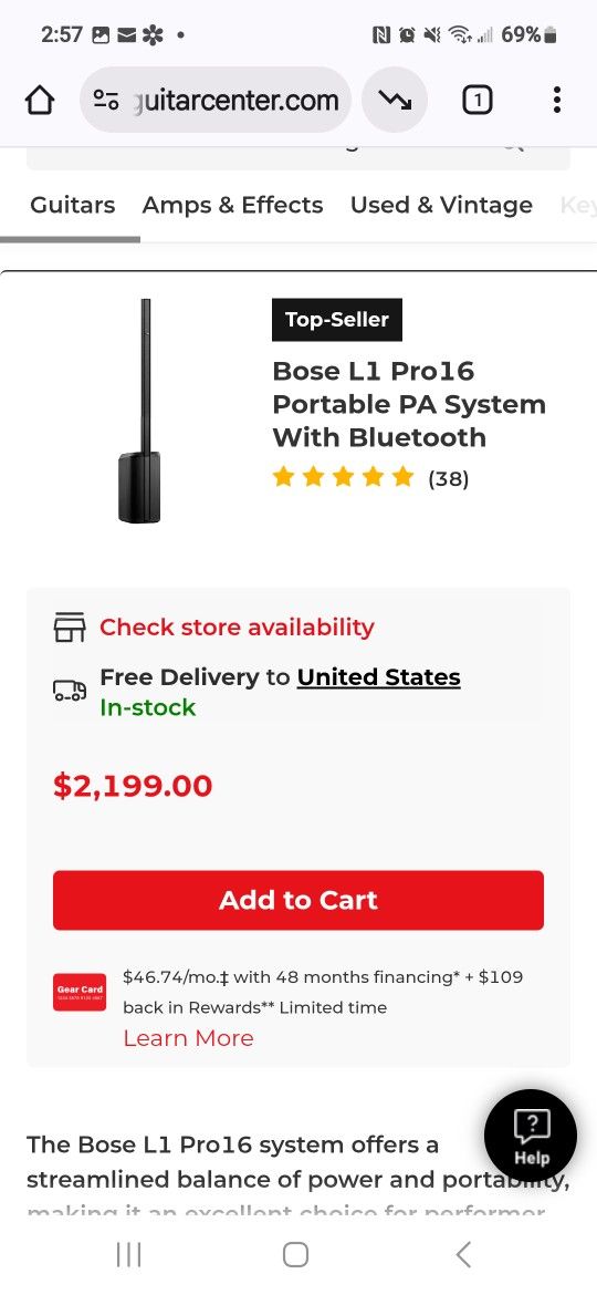 Bose L16 Pro