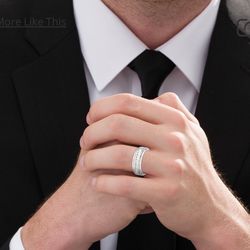 Men’s Silver Wedding Band