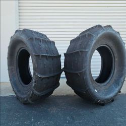New Rear Set 30" / 30x13.00R14 Sand Paddle 14" Tires Llantas Nuevas Para Arena 30-14