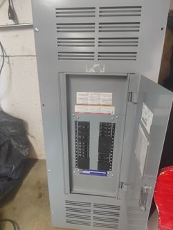 Square D 3 phase 4 wire 208/120 breaker panel