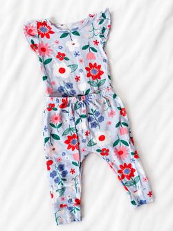 Carter’s Floral Two-Piece Baby Girl Set – Size 9 Months