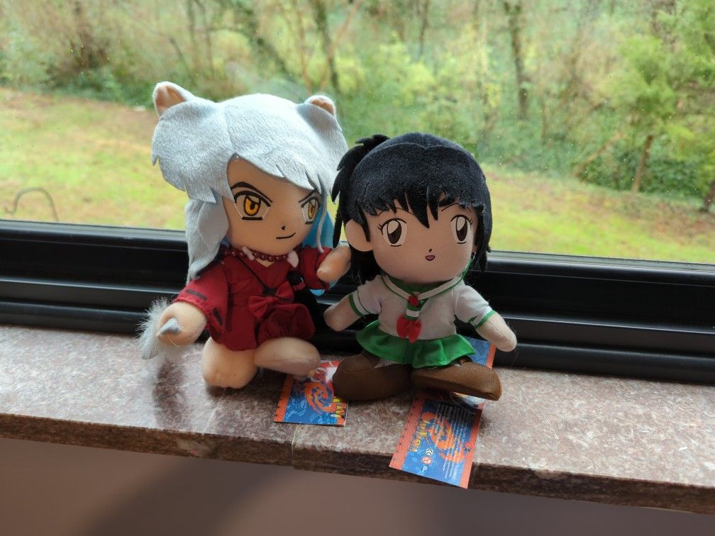 Inuyasha & Kagome Plushies