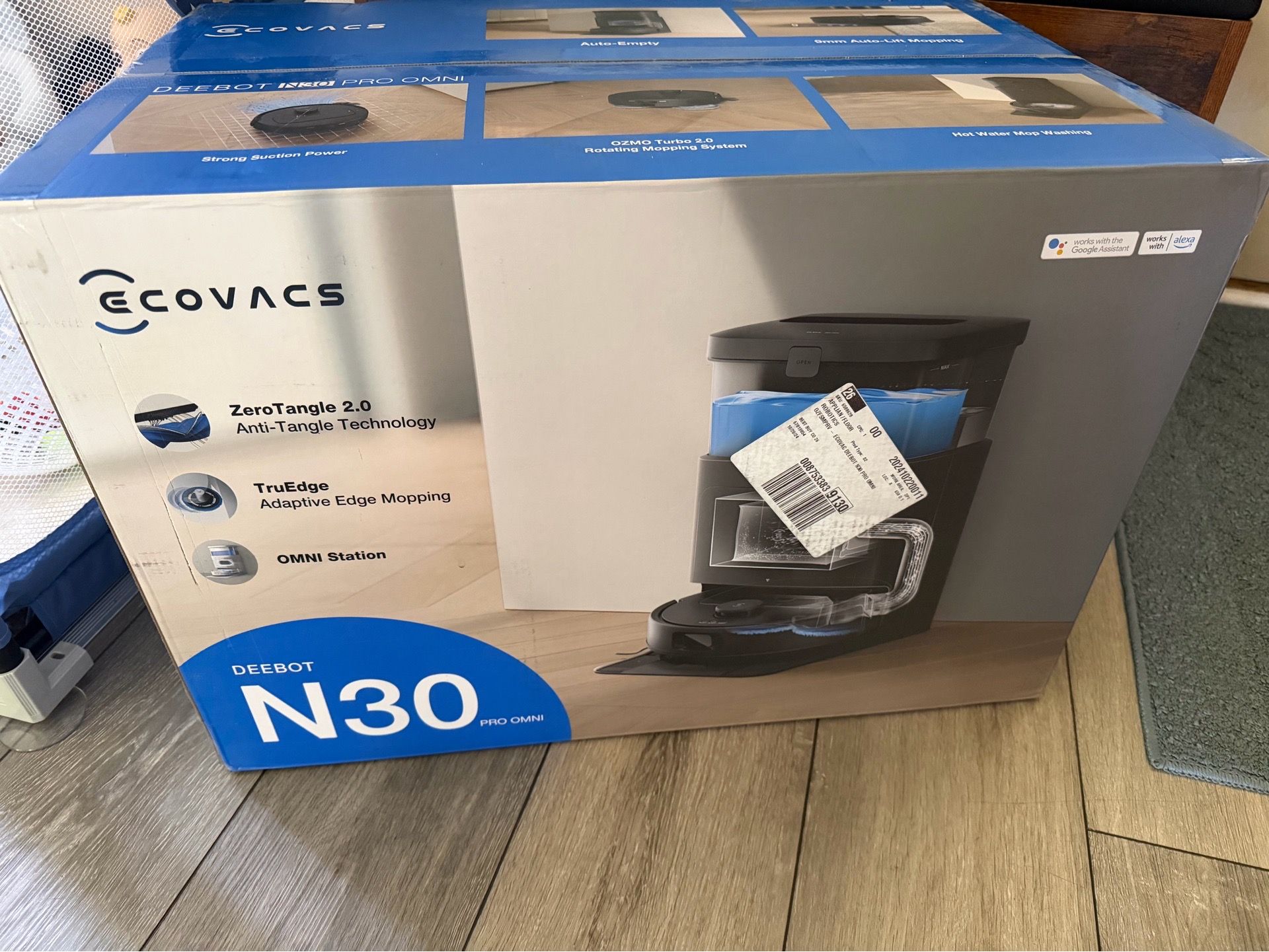 Ecovacs Deebot N30 Pro Omni