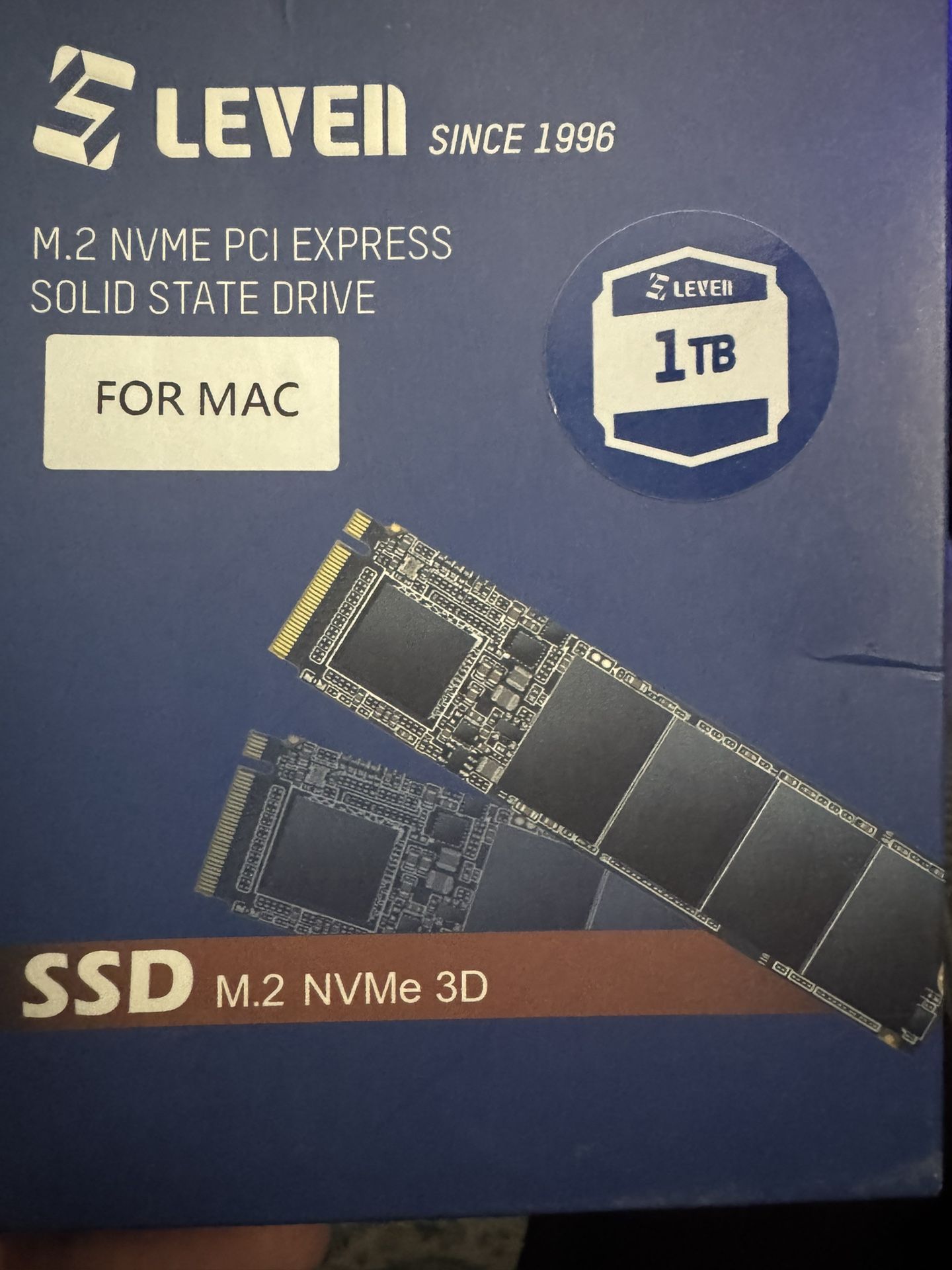 M.2 NVMe 3d SSD 1tb For Mac