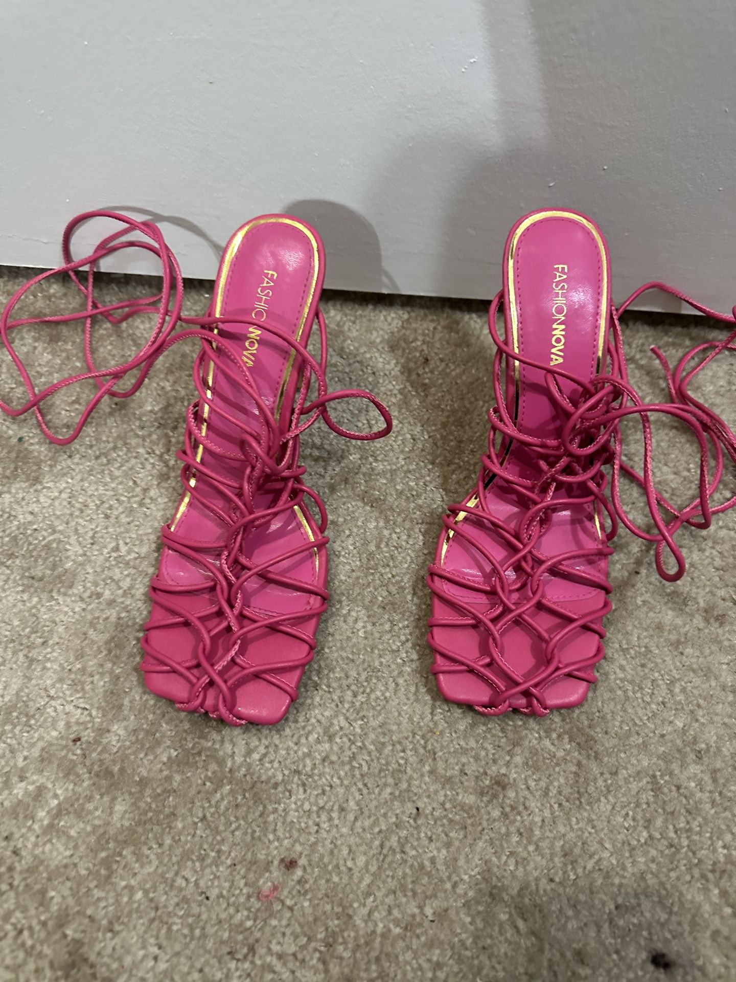 Pink Heels. Size 8.5
