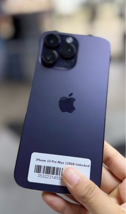 Unlocked - iPhone 14 Pro Max 128 Gb and clean imei