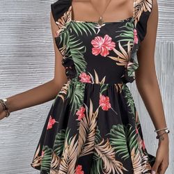 Flower Romper