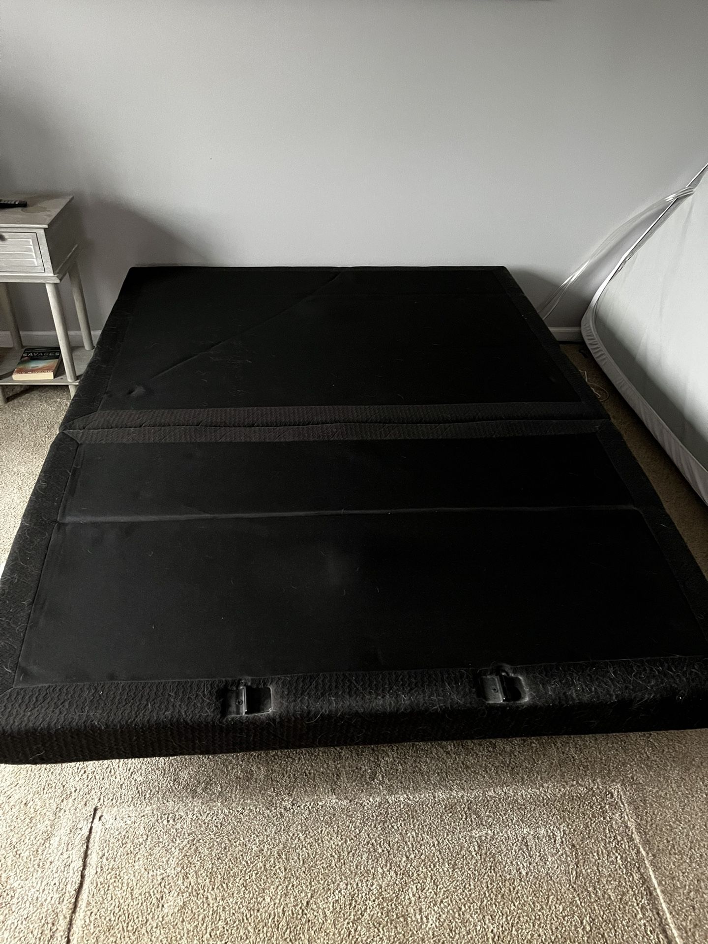 Queen Adjustable Bed Base w/ Massage, Bluetooth, & Head Lift