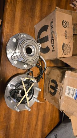 Ram hub bearings with sensors