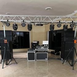 lighting and sound equipment