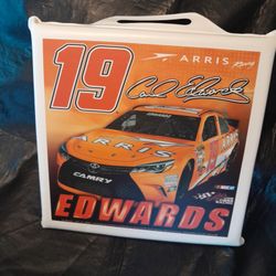 CARL EDWARDS WINCRAFT  #19 Arris Racing  14×14 Seat Cushion