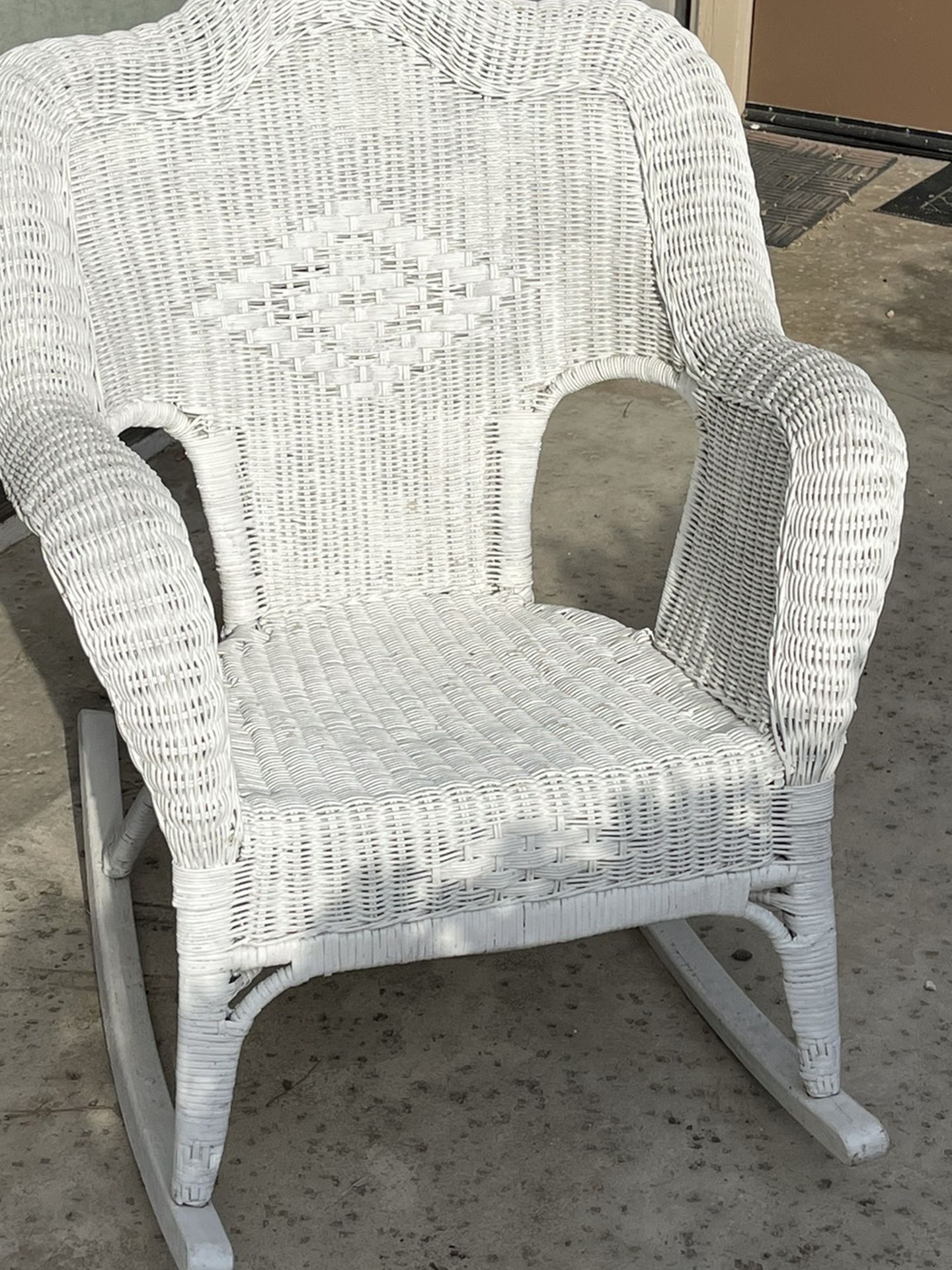 Wicker Rocking Chair OBO