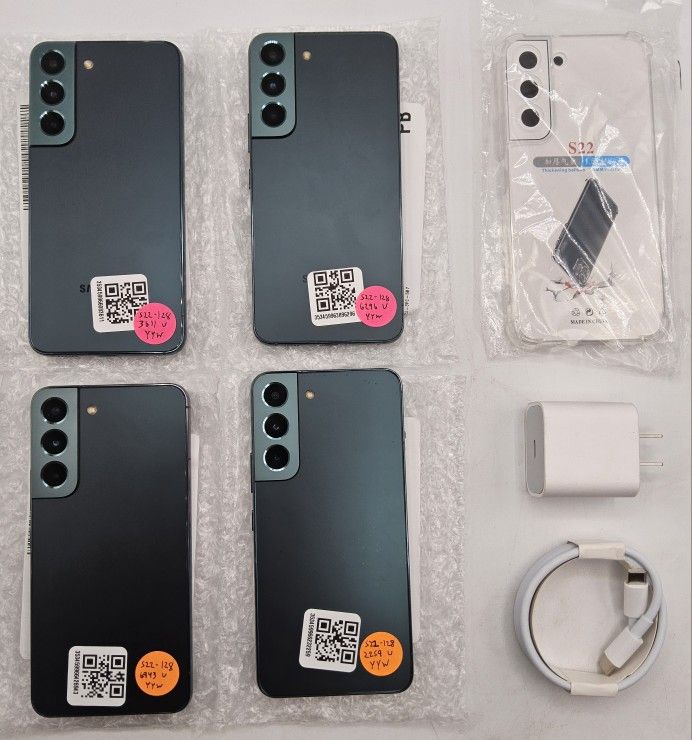 🔥Samsung Galaxy S22 128gb🔥Unlocked With Case, Charger And Warranty Just $280 Each
