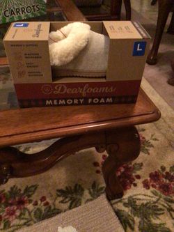 Dear Foams Womens Sleepers Memory Foam  Large 9-10