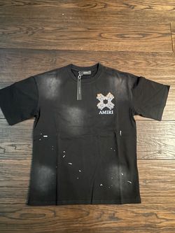 Amiri Black Graphic T-Shirt with Tags
