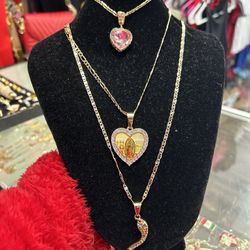 Plated Gold Necklaces