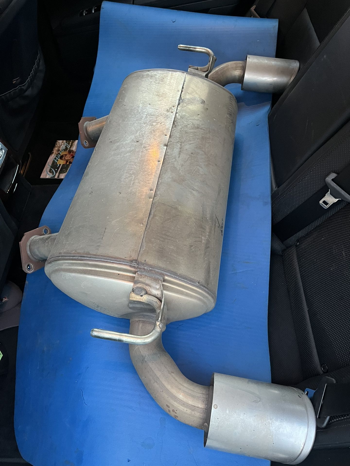 Infiniti factory dual exhaust