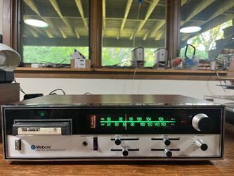 Webcor Model 360 Stereo Receiver/8Track