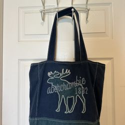 Abercrombie & Fitch Canvas-Corduroy Tote 