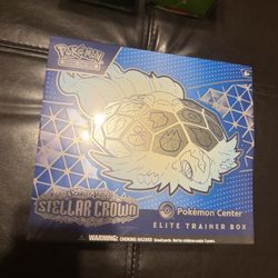 Pokemon TCG Stellar Crown Pokemon Center ETB