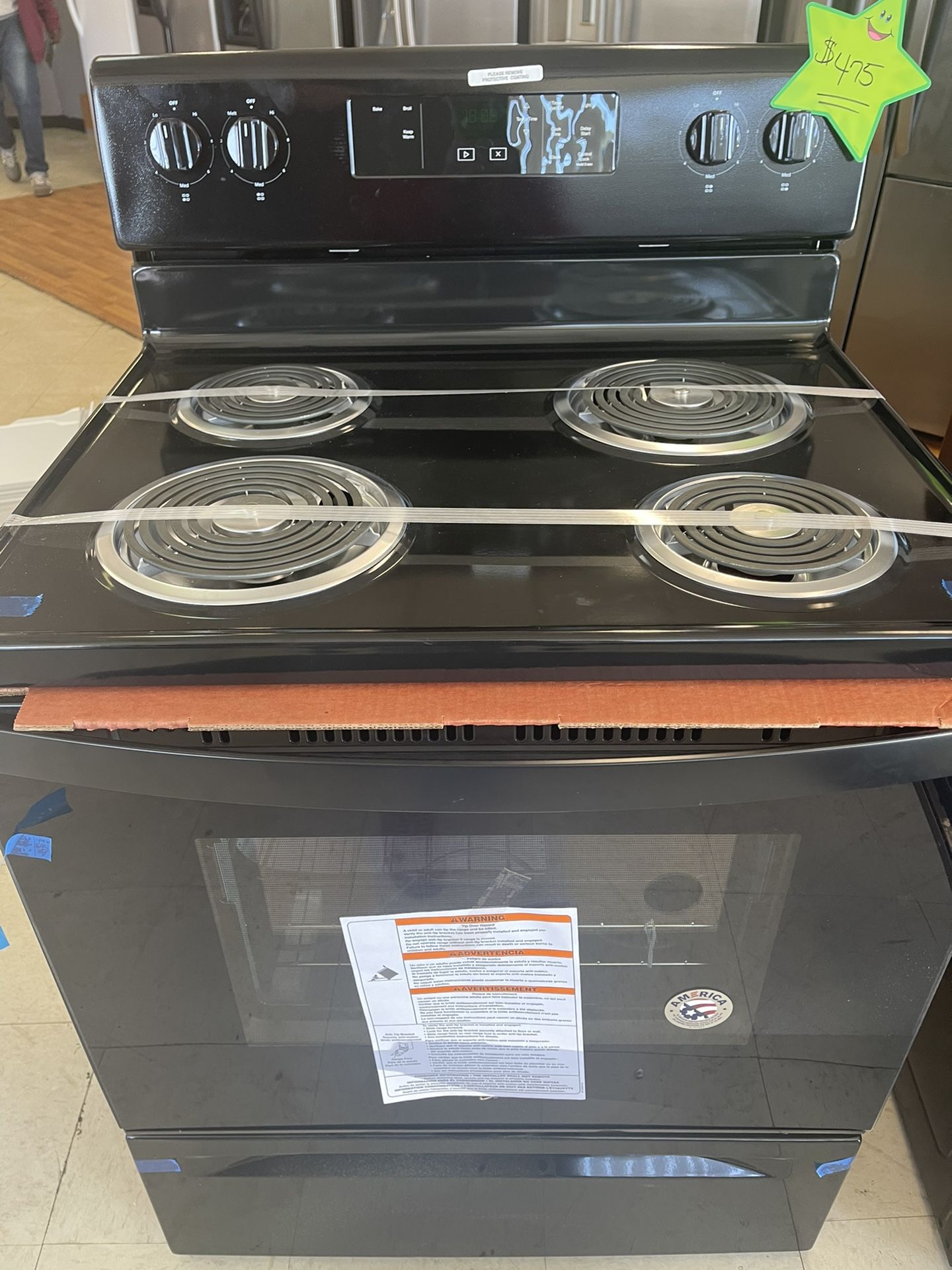 Brand New Whirlpool Electric Stove