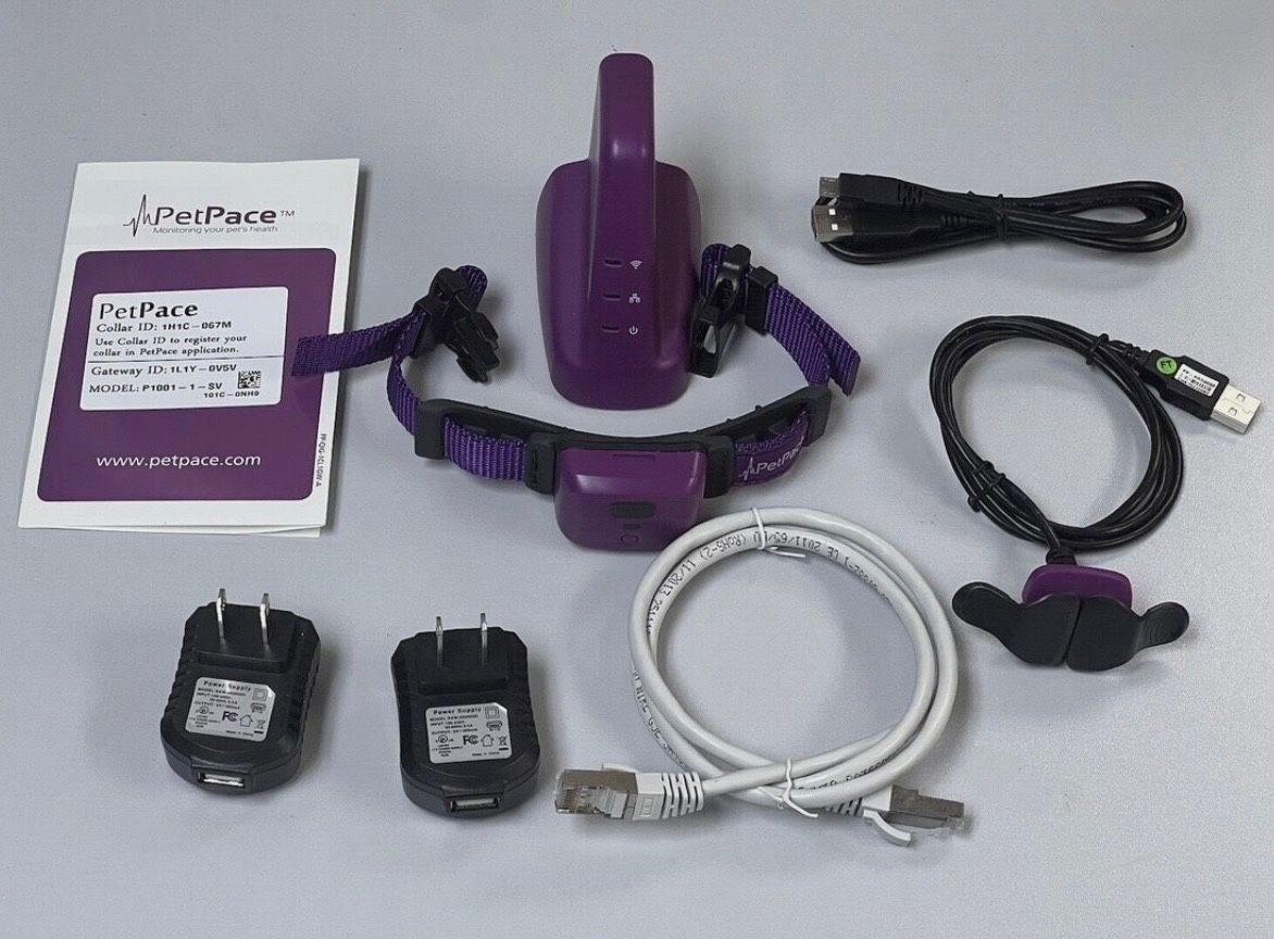 BRAND NEW IN FACTORY SEALED BOX   PetPace Smart Collar Wi-Fi Health Monitoring Collar