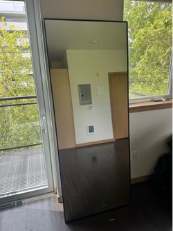 Tall Black IKEA Mirror