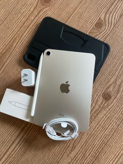 iPad Mini 6th Generation 256GB Starlight Color with Pencil And Accessories