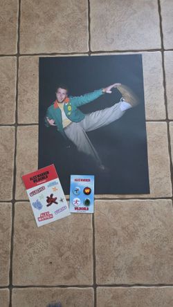 Alex Warren Listening Party Wildchild Poster, Button Pins, Stickers Wild Child